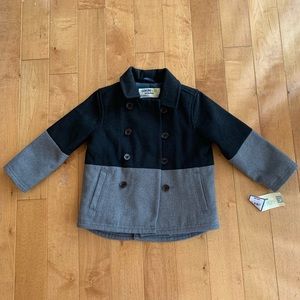 Adorable toddler pea coat.